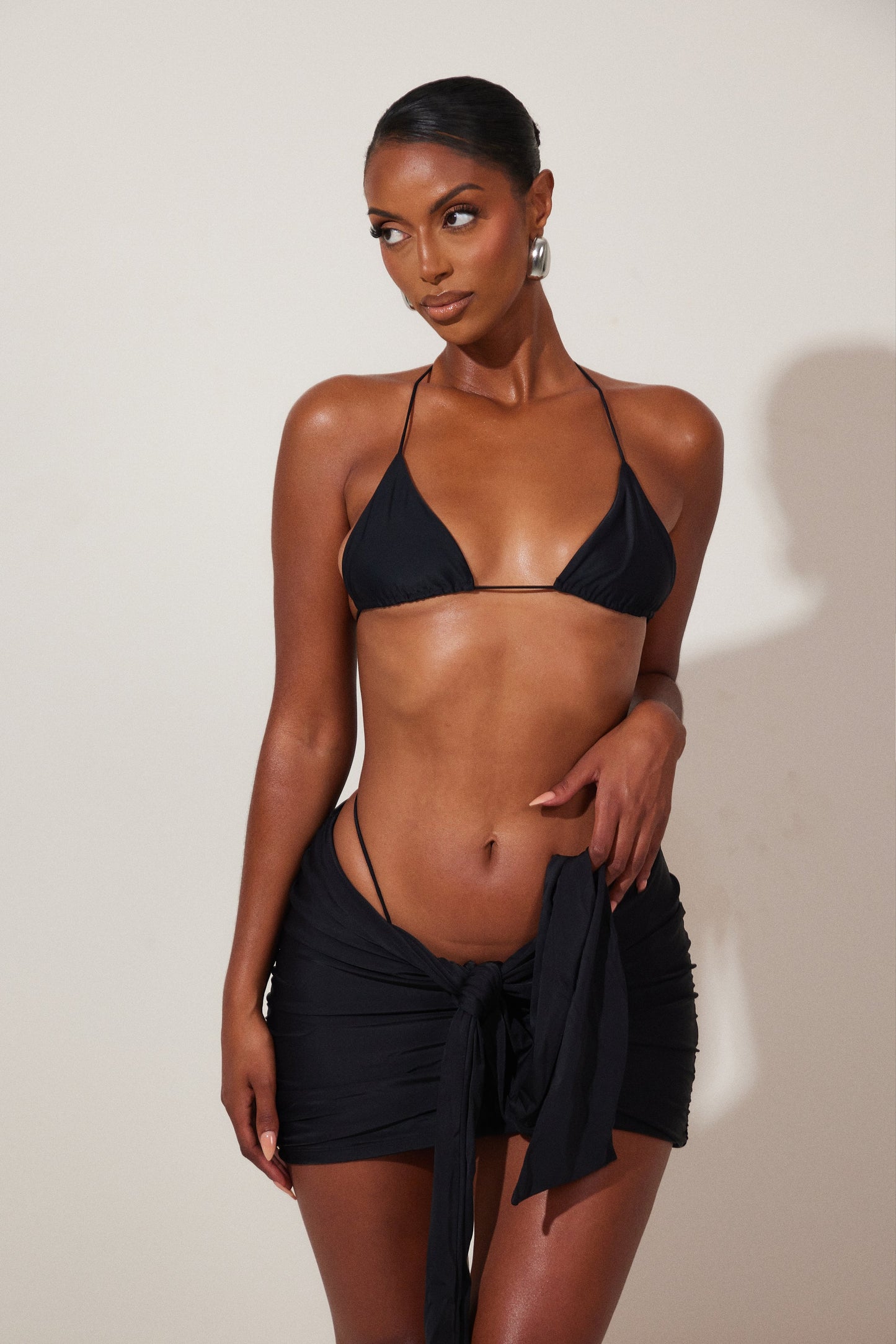 The Teeny Bikini in Black