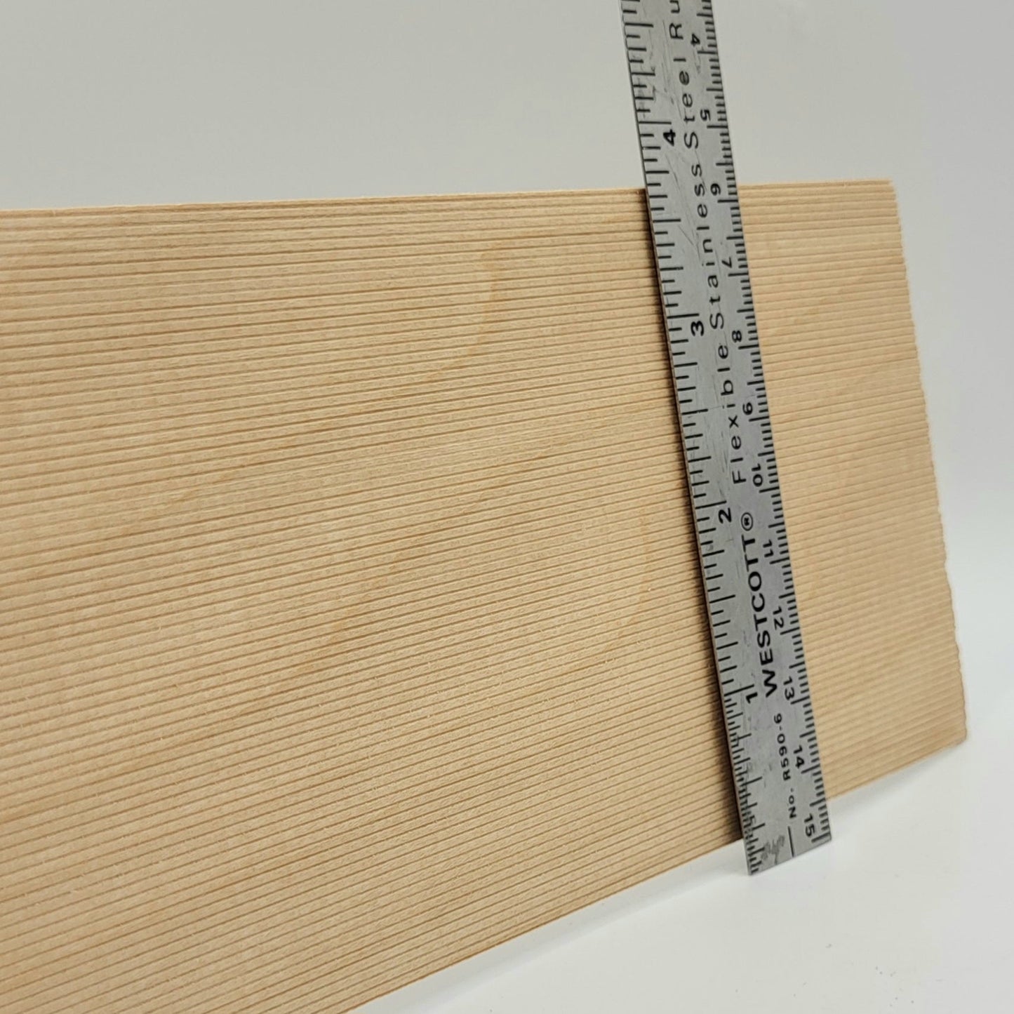 1/16" Scribed Siding - 1/32" Thick - Basswood Sheet