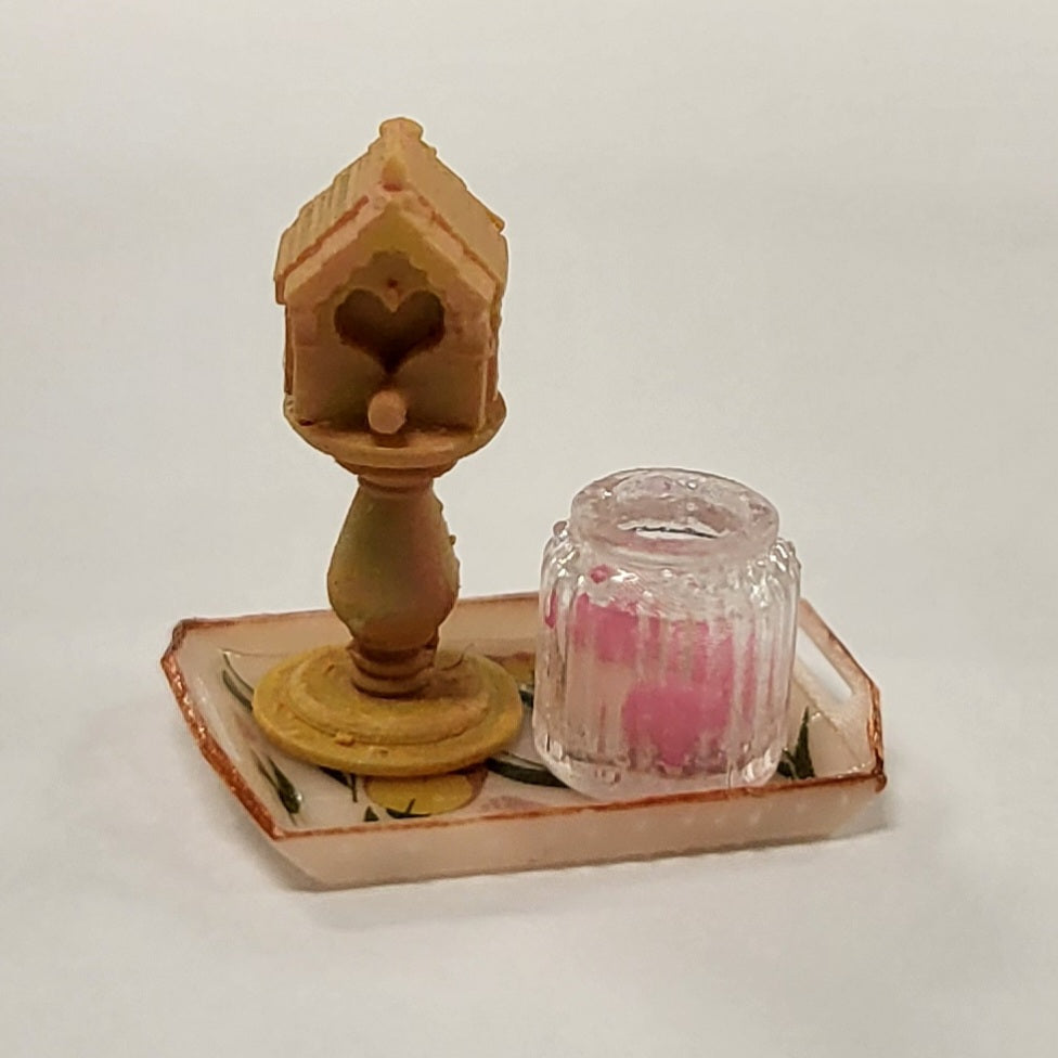 Easter Goodies Tray - 3D Printed Kit - Ivette Orellana - 1/12 Scale Dollhouse Miniature