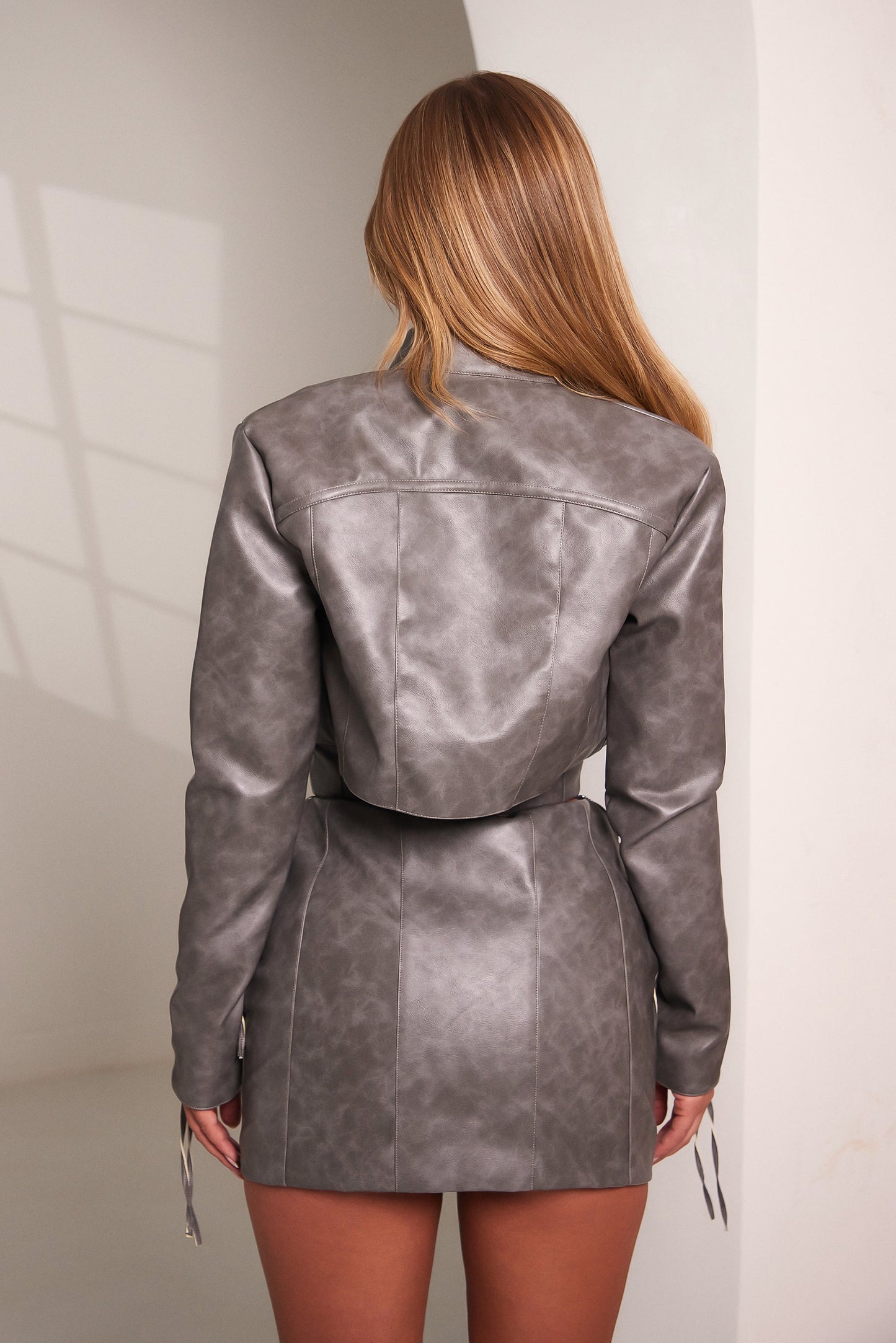 The Lola Jacket in Grey wash