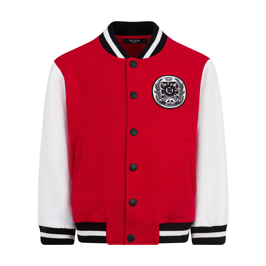 Balmain Kids Varsity Jacket