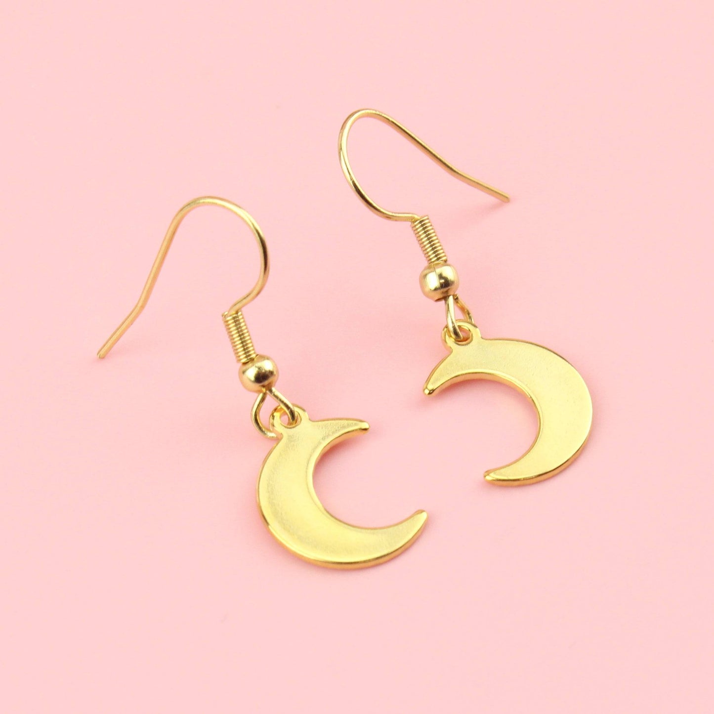 Luna Moon Earrings (Gold Plated)