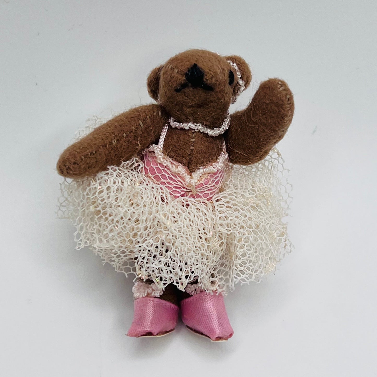 Bear - Ballerina - 1/12 Scale Dollhouse Miniature