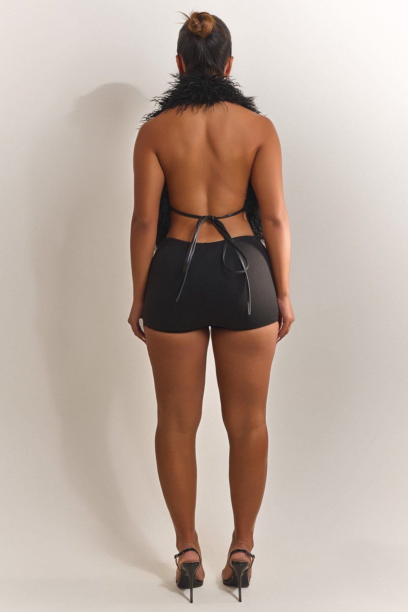 The Leia Shorts in Black