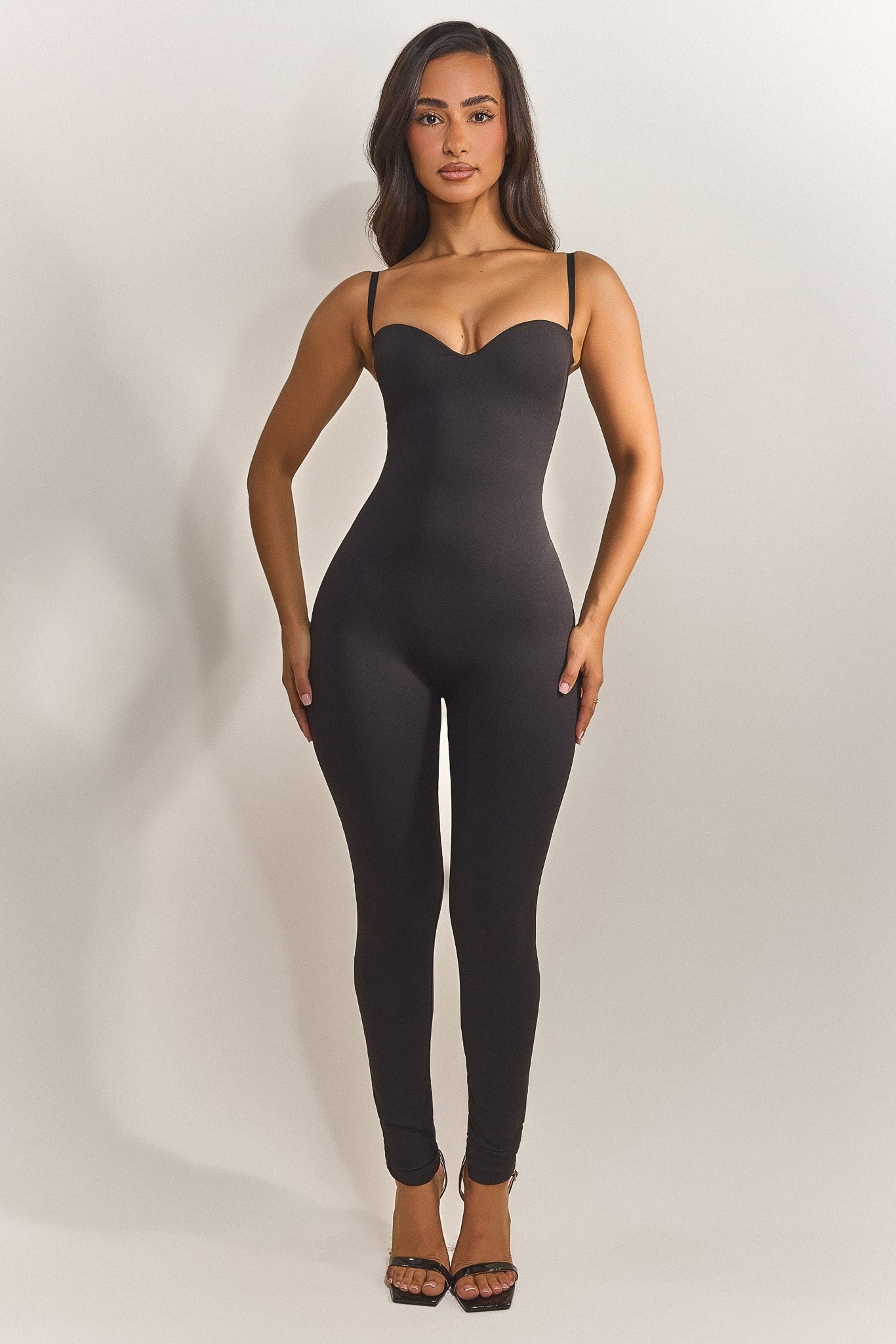 The Sculpt Jumpsuit in Black
