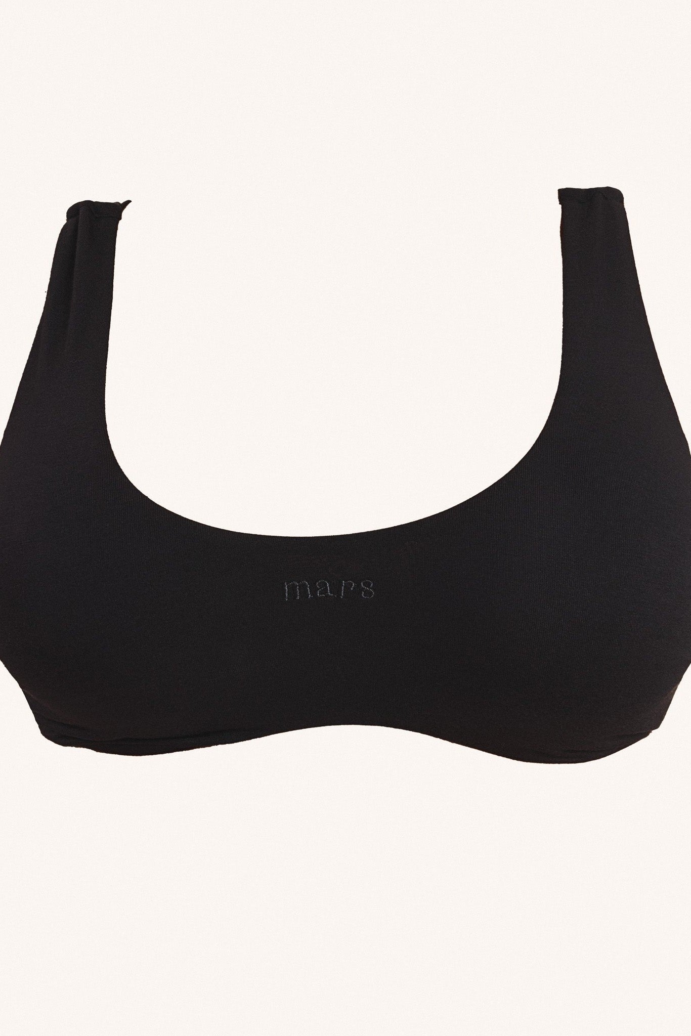 The Scoop Bralet in Black