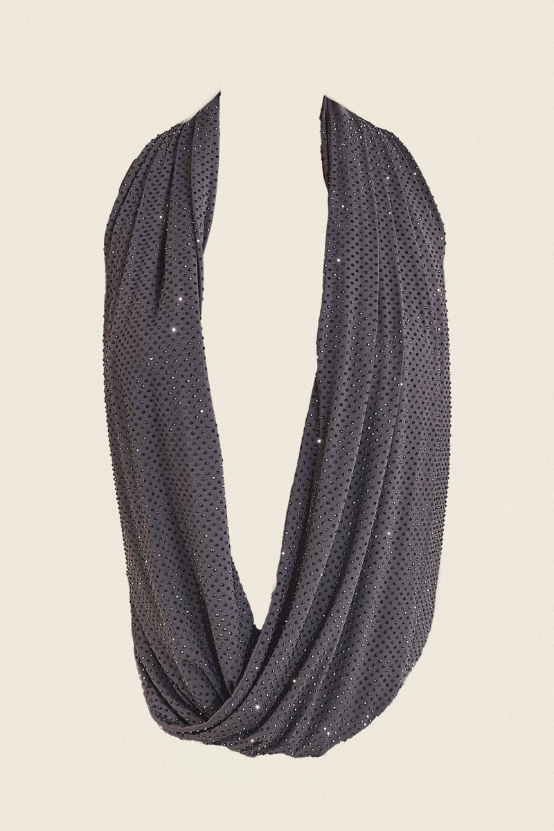 The Leia Top in Charcoal Hotfix