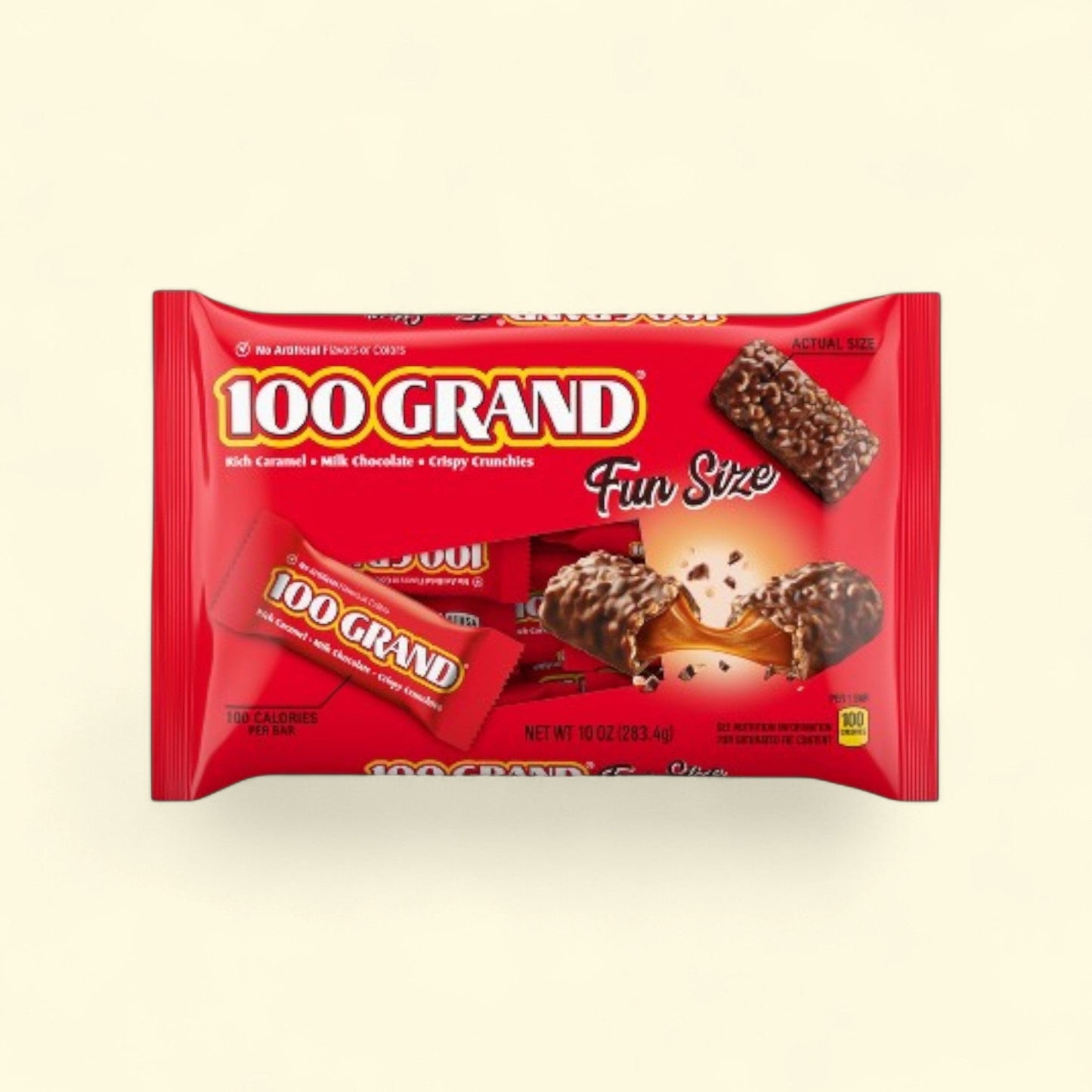 100 Grand Fun Size Chocolate Candy, 10oz