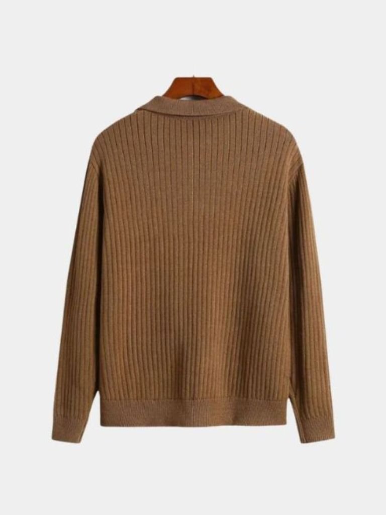 v-neck-polo-sweater-ribbed-cross-crown