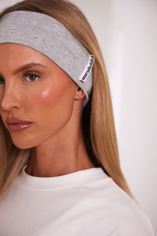 The Jersey Headband in Grey