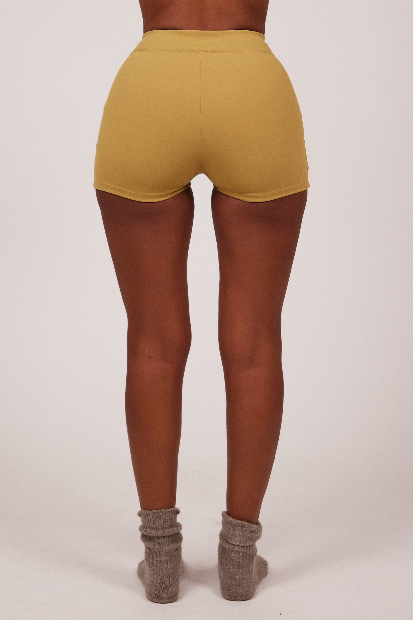 The Sculpt Shorts in Khaki
