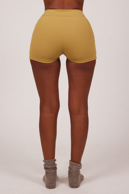 The Sculpt Shorts in Khaki