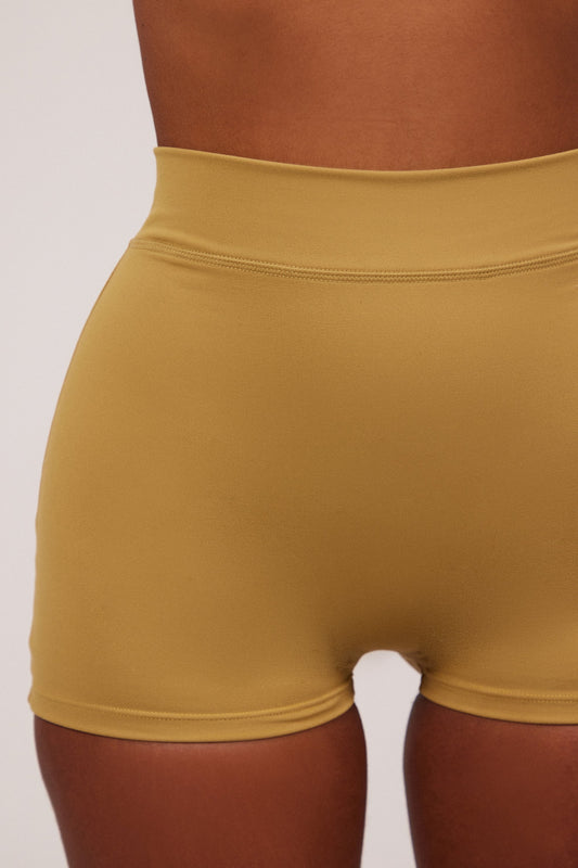 The Sculpt Shorts in Khaki