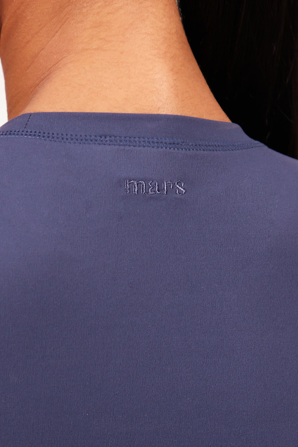 The Sculpt Long Sleeve Tee in Navy