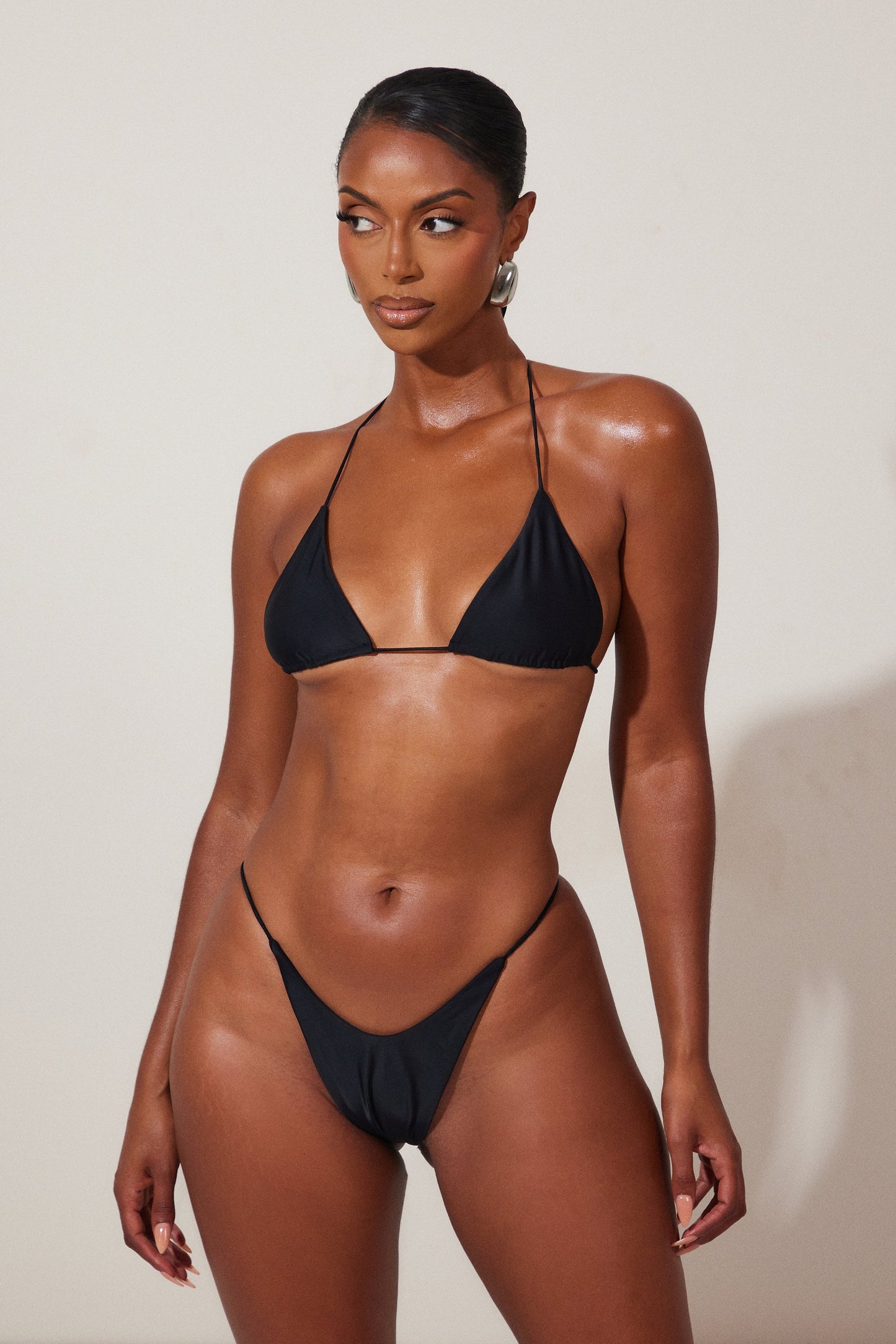 The Teeny Bikini in Black