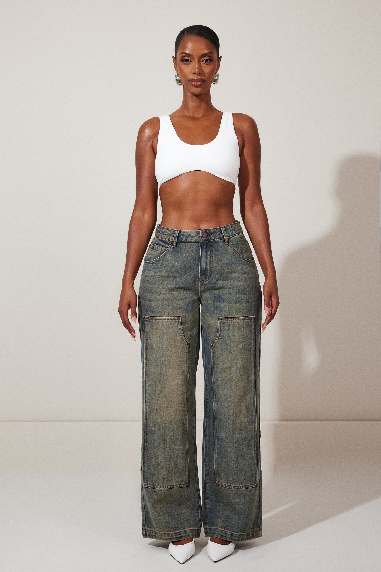The Zoya Jeans in Dark Wash