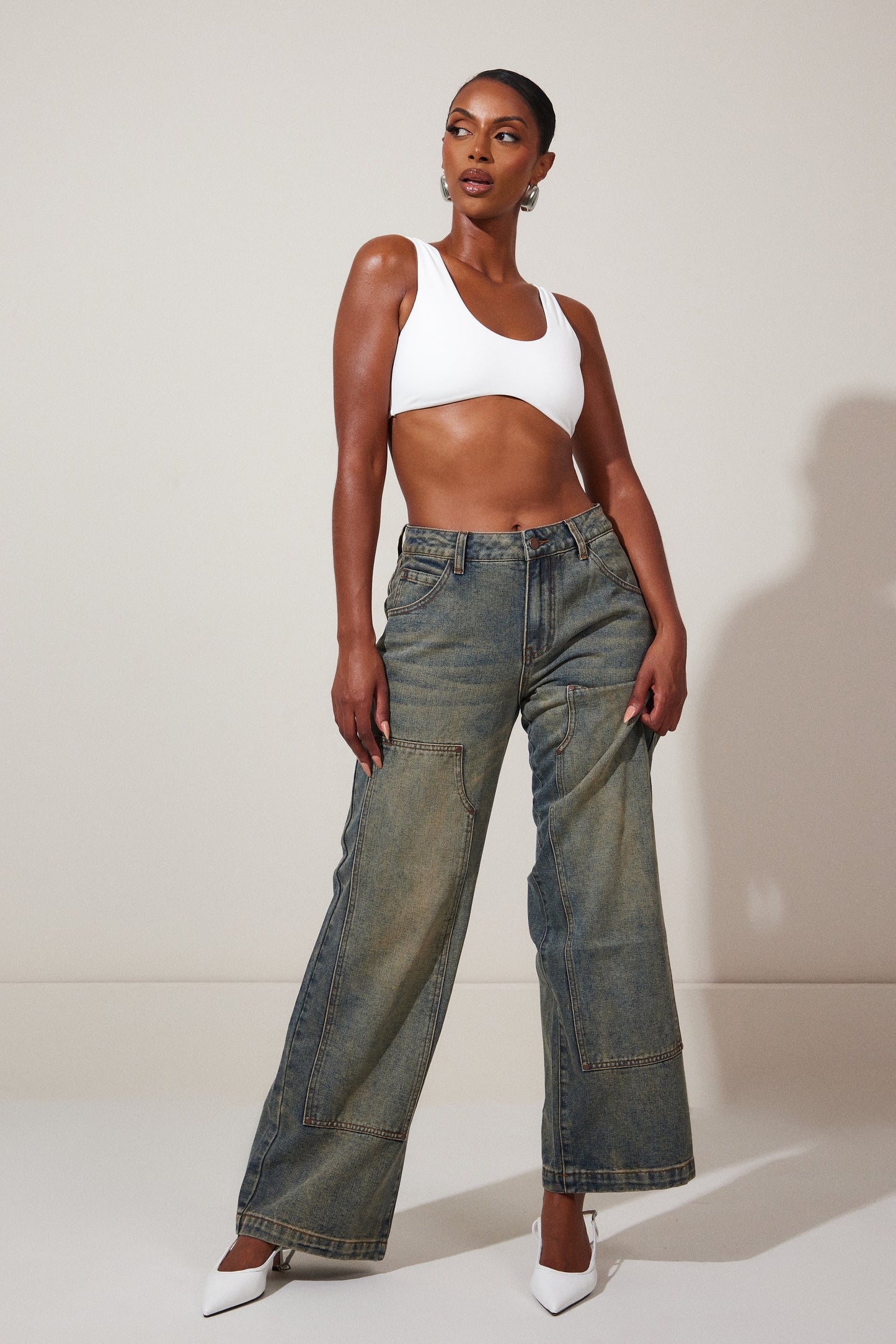 The Zoya Jeans in Dark Wash