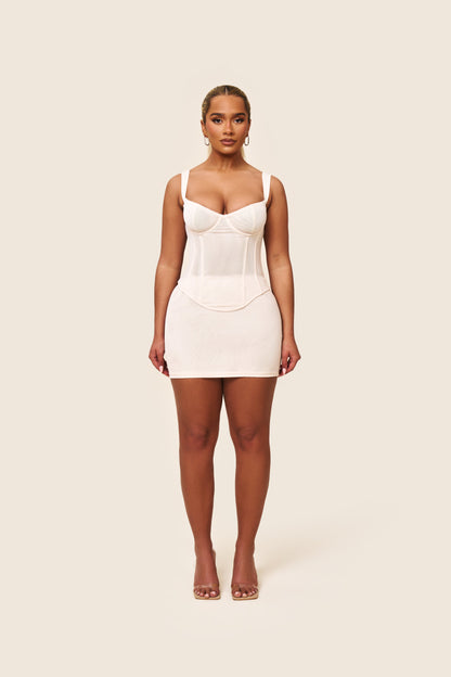 The Cinched Set in Cream