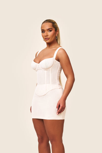 The Cinched Set in Cream