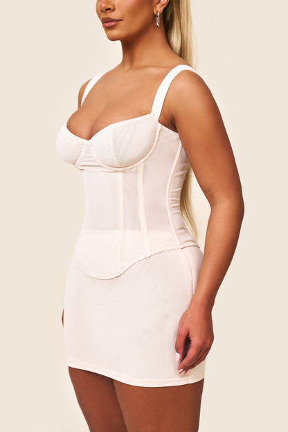 The Cinched Set in Cream
