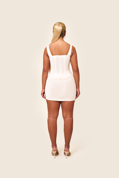 The Cinched Set in Cream