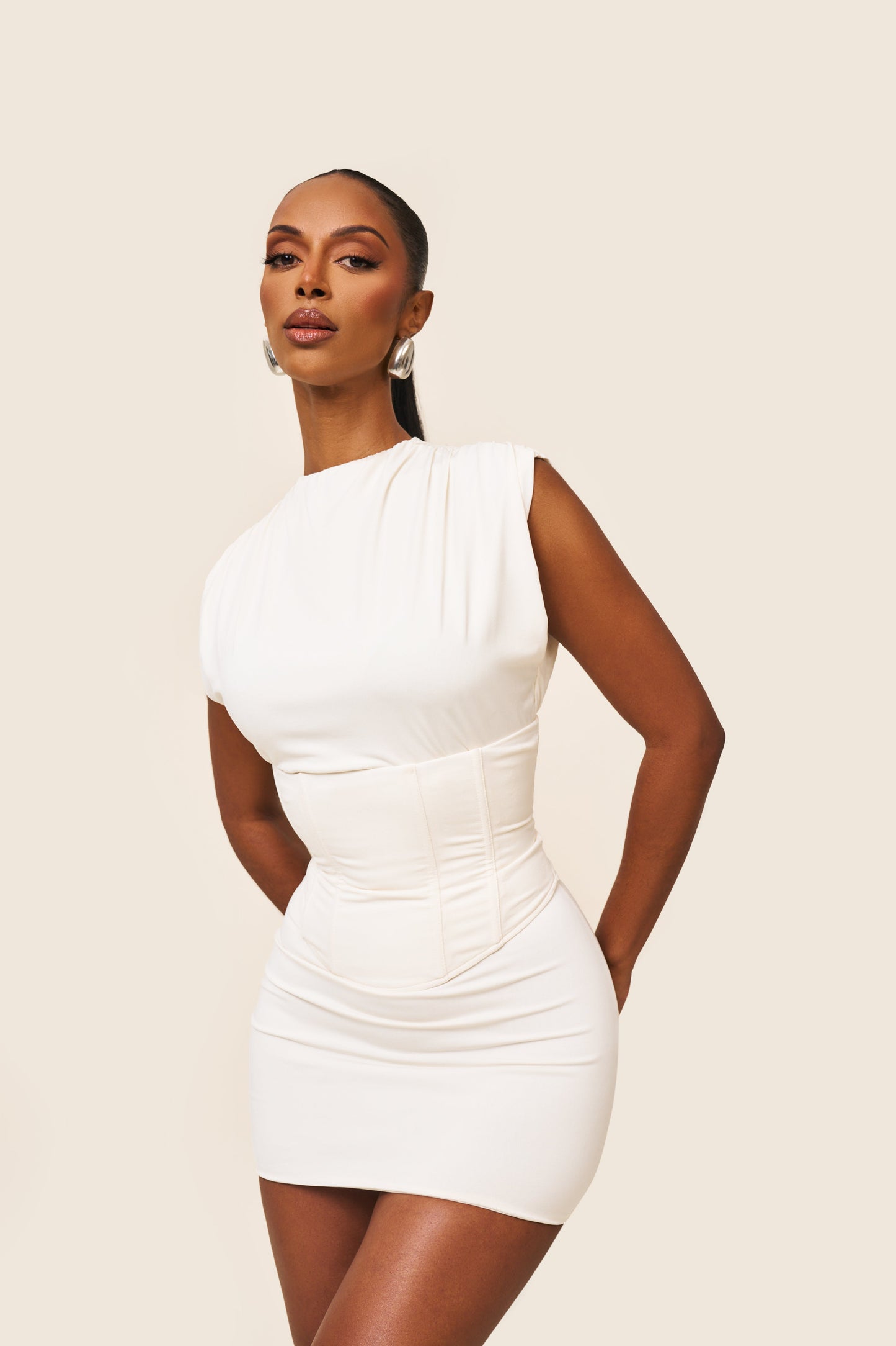 Sandra Mini in Cream