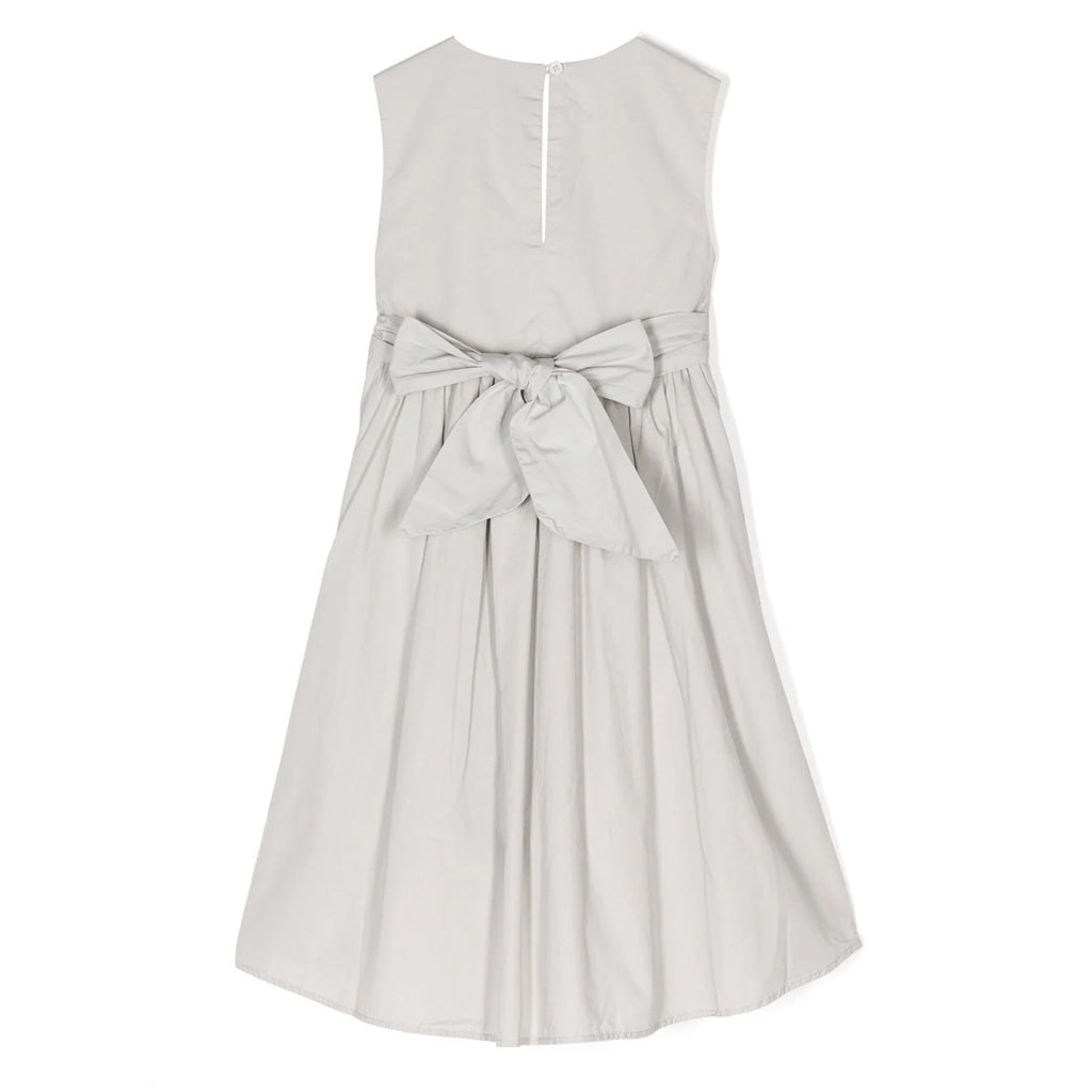 Bow-Detail Cotton Dress