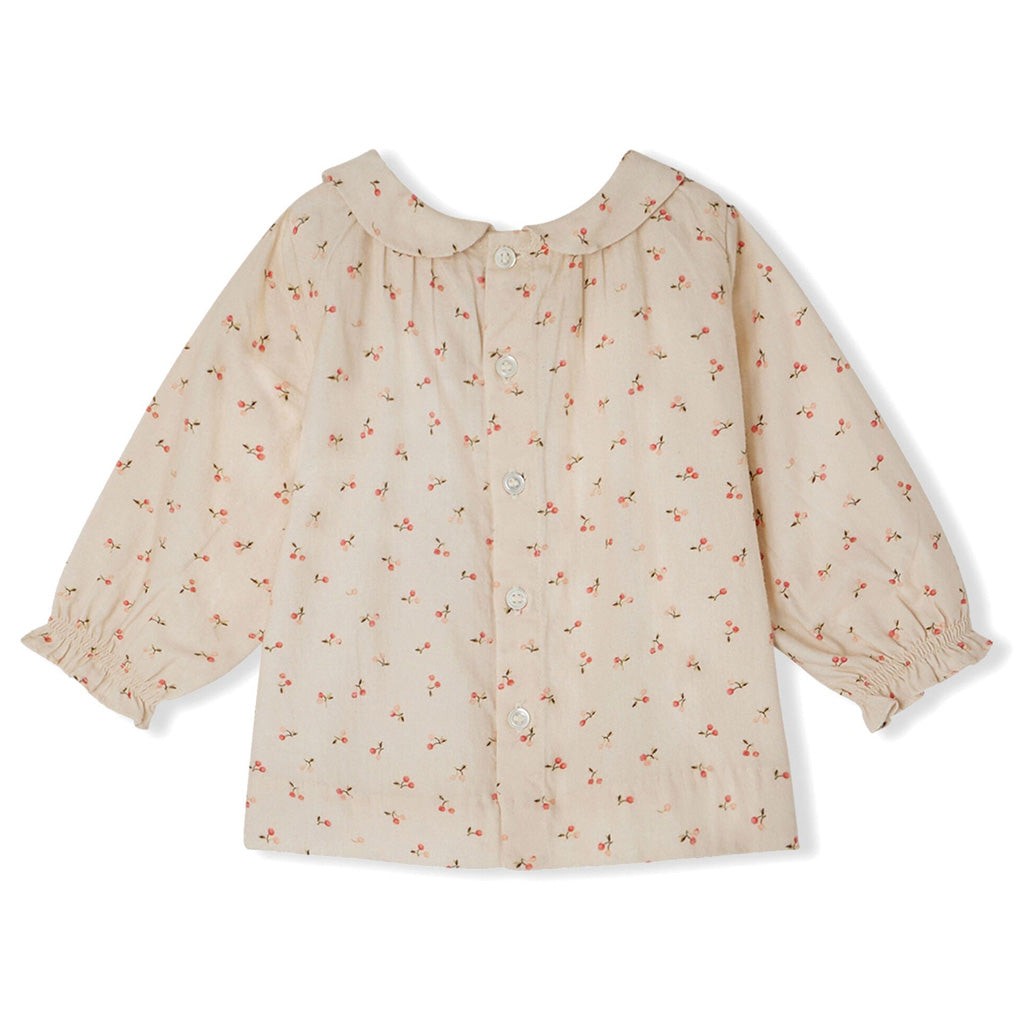 Bonpoint Tenvol Blouse With Cherry Print