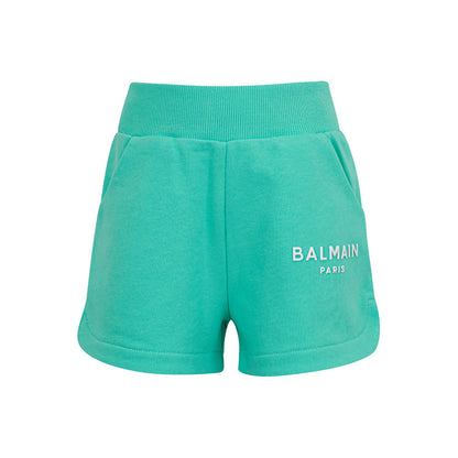 Balmain Kids Fleece Shorts