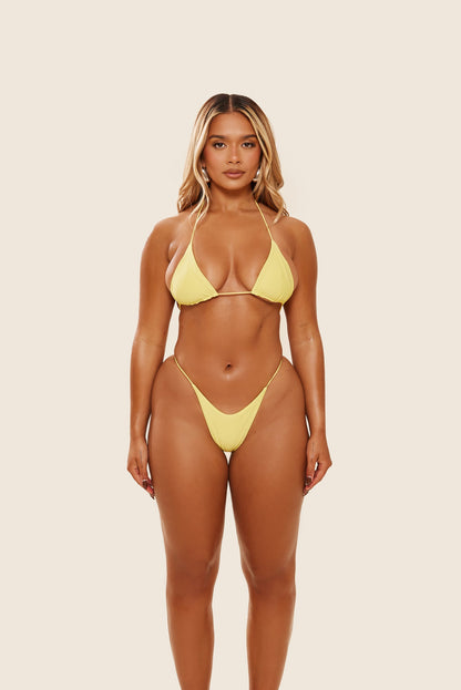 The Teeny Bikini in Yellow