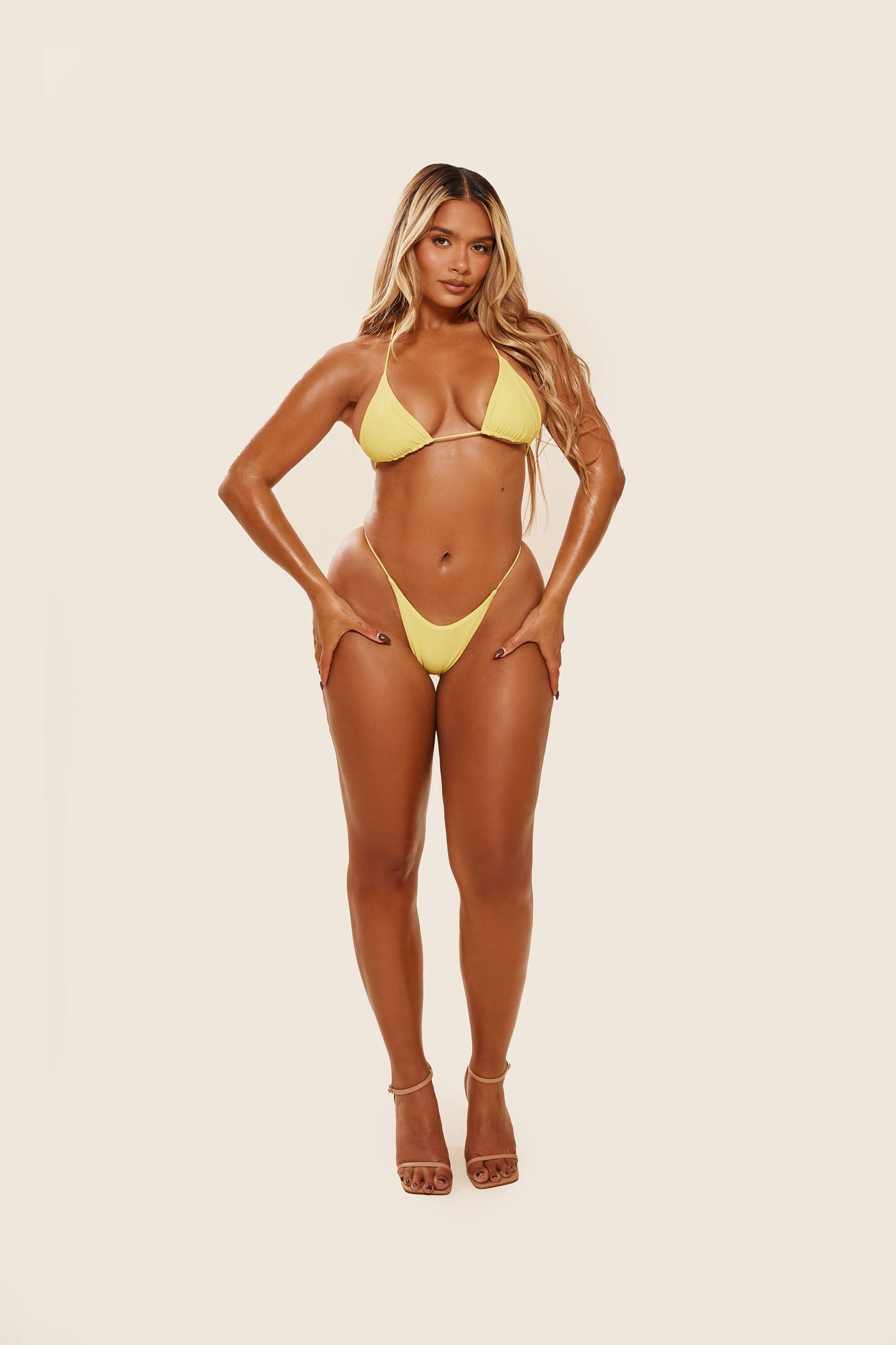 The Teeny Bikini in Yellow