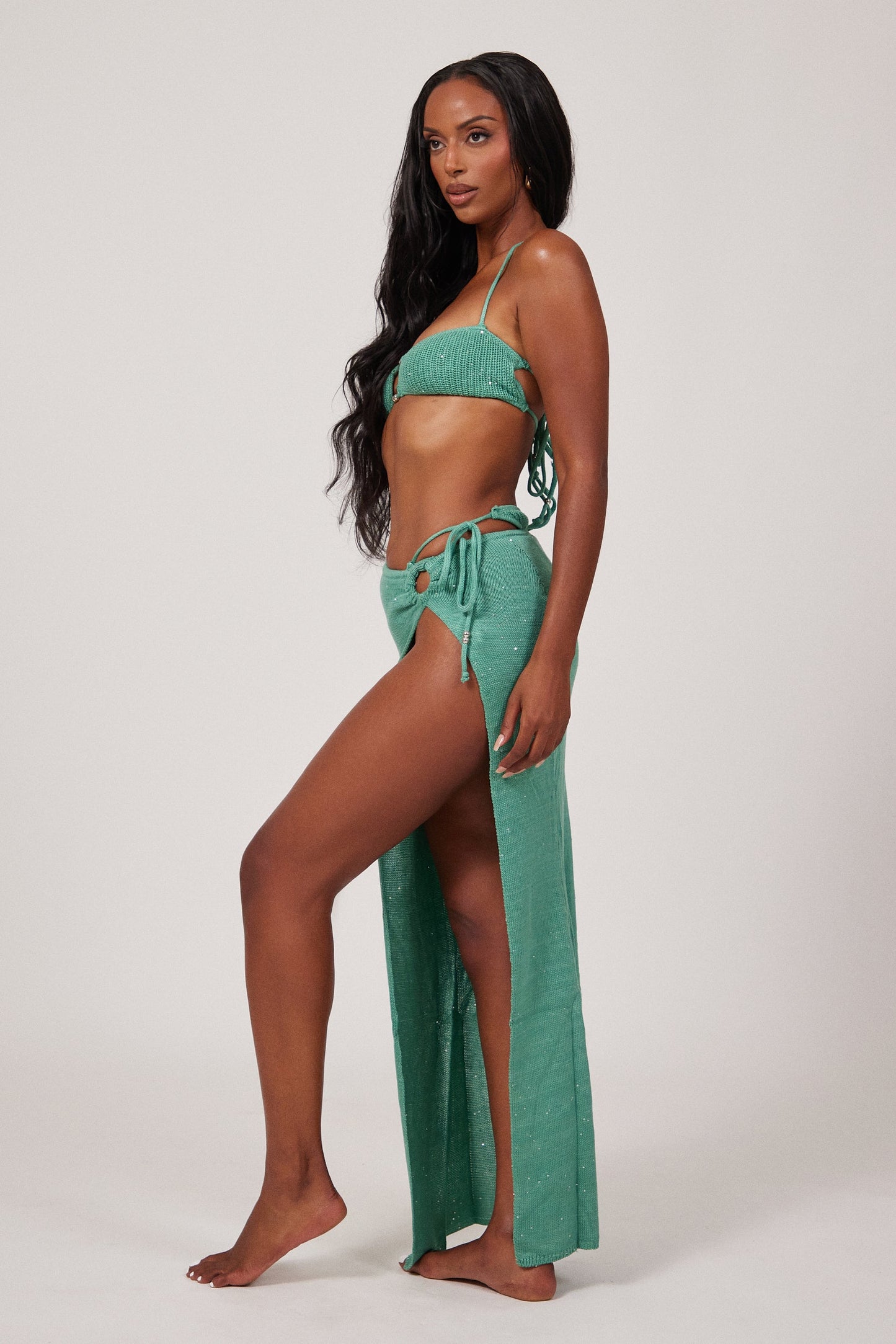 The Alaithea Maxi in Teal