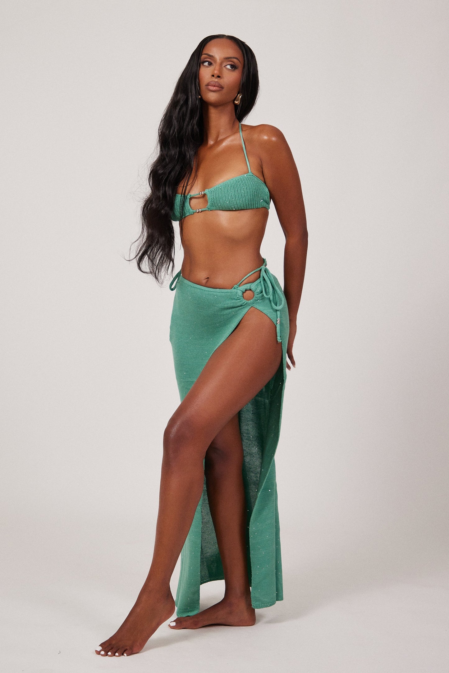 The Alaithea Maxi in Teal
