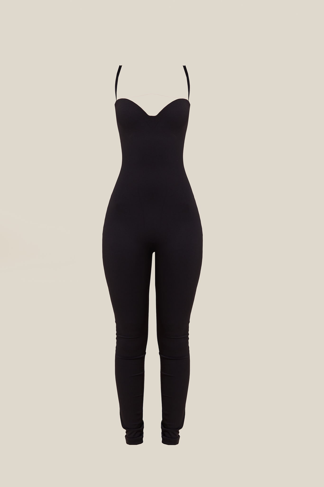 The Sculpt Jumpsuit in Black