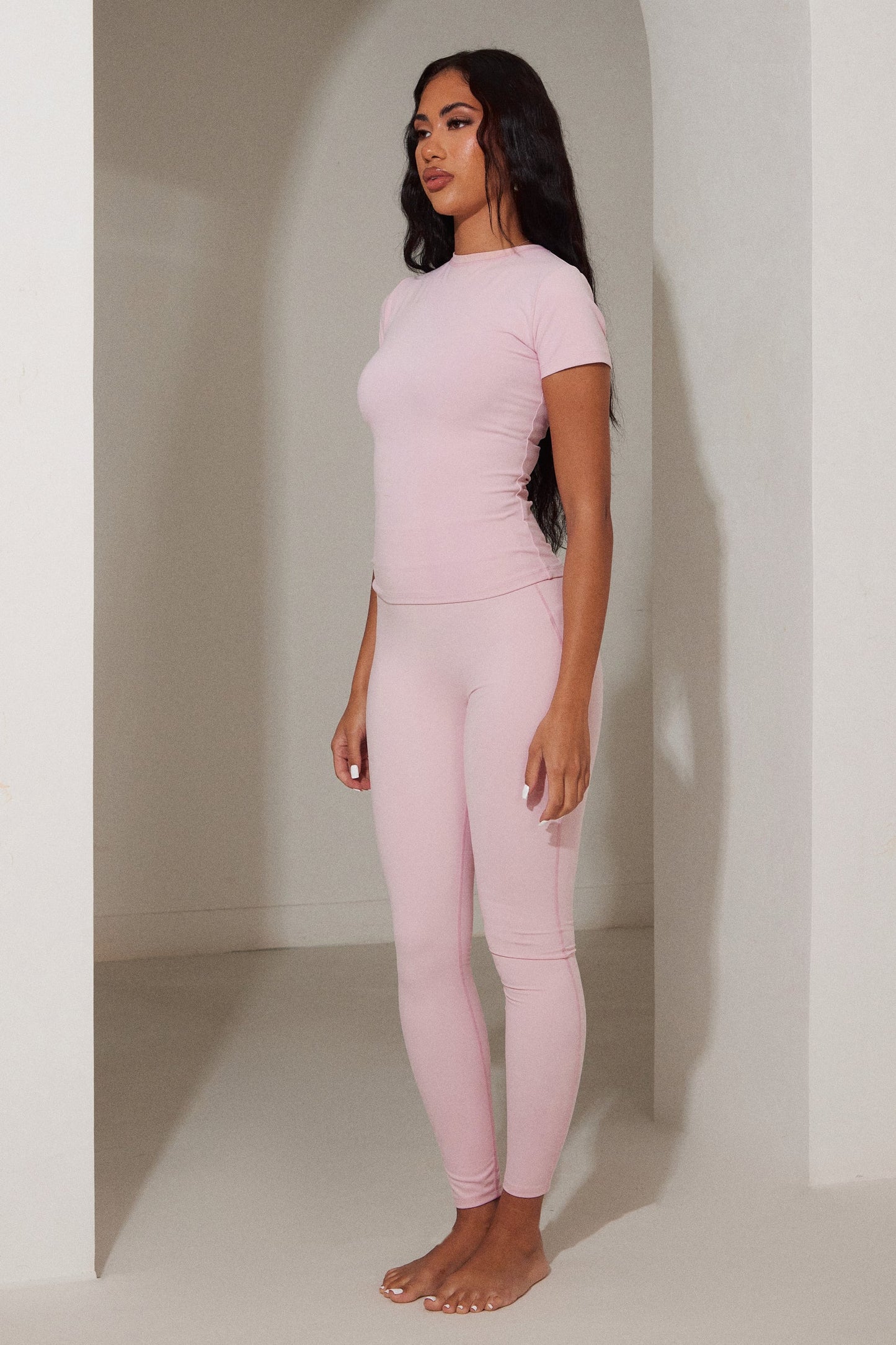 The Sculpt Leggings in Pink