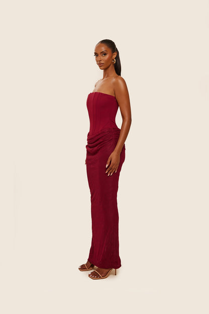 Briana Maxi Corset Dress