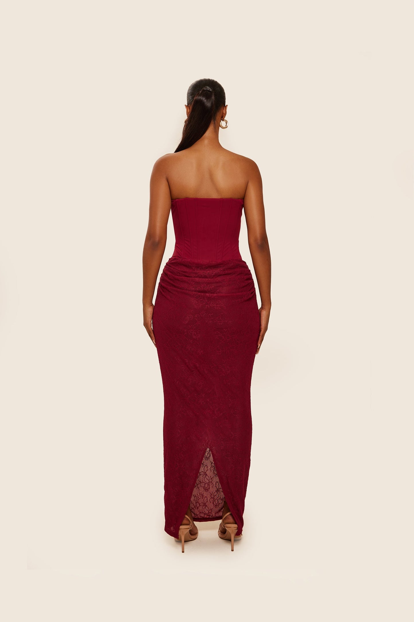 Briana Maxi Corset Dress