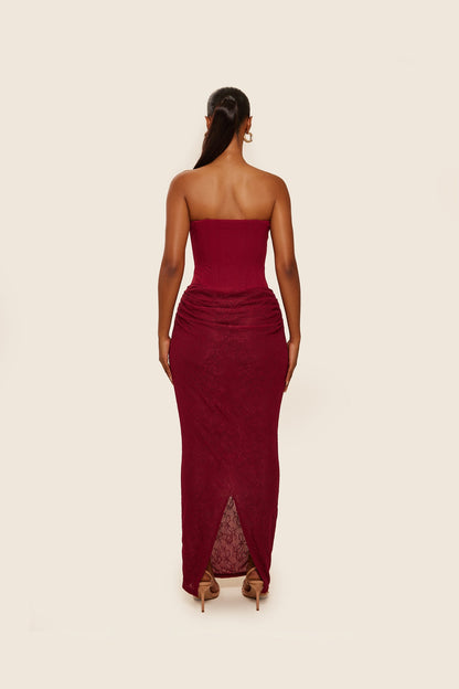 Briana Maxi Corset Dress