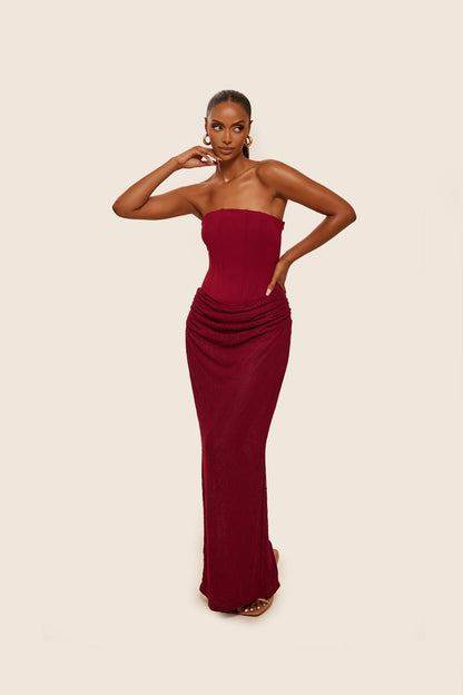 Briana Maxi Corset Dress