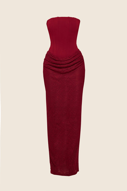 Briana Maxi Corset Dress