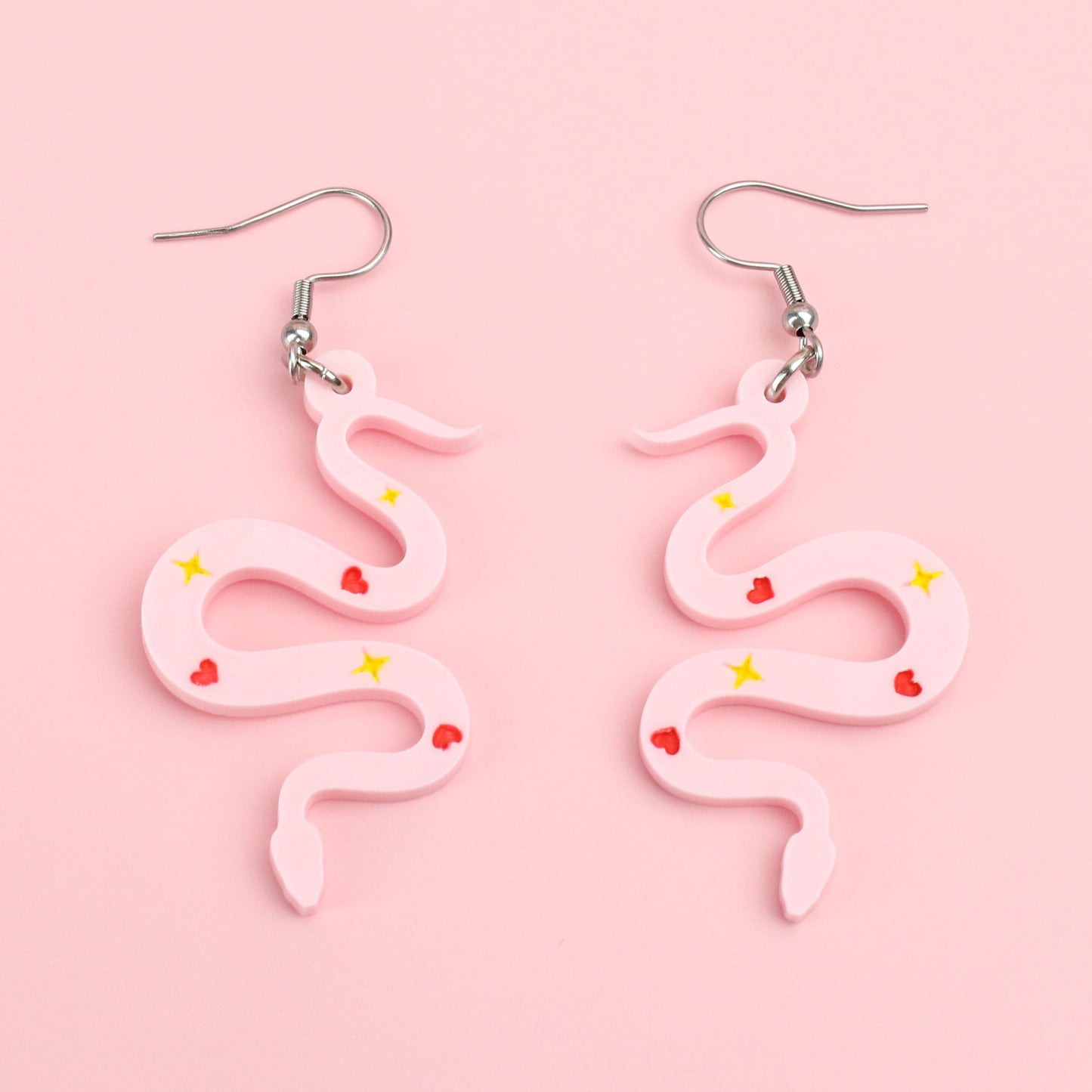 Love And Good Fortune Snake Earrings