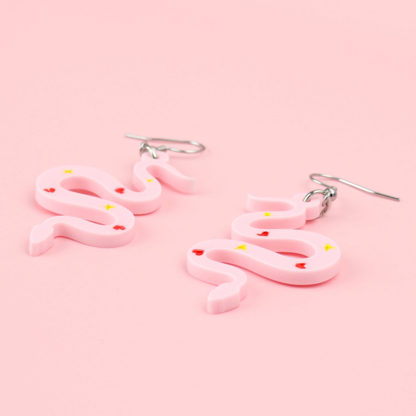 Love And Good Fortune Snake Earrings