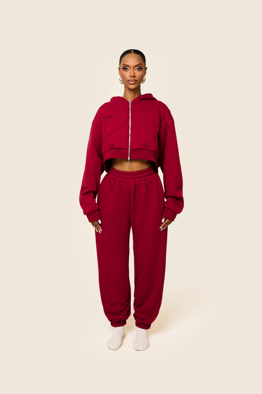 The Classics Cuffed Joggers in Red