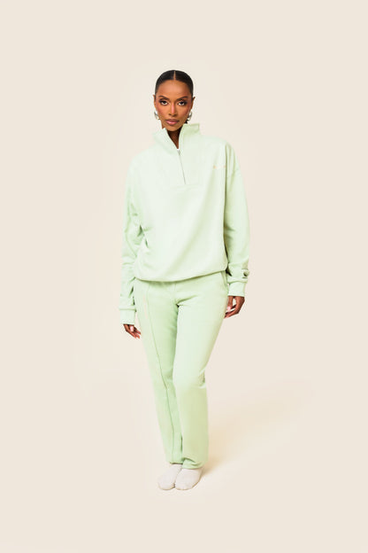 The Essentials Tapered Joggers in Sage