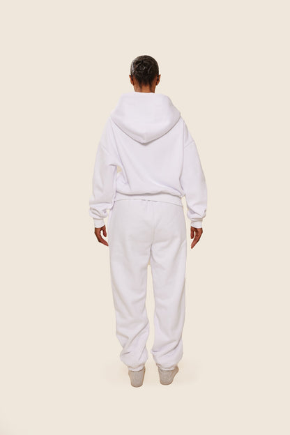 The Classics cuffed joggers in White
