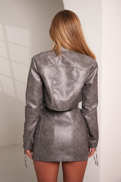 The Lola Jacket in Grey wash
