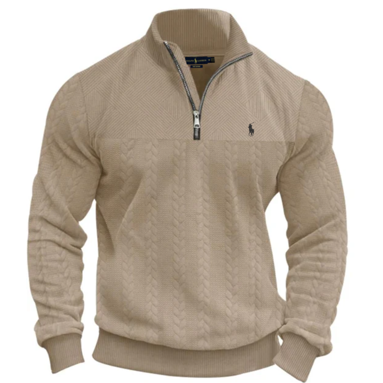 2026-textured-half-zip-knit-pullover-clearance-sale-1