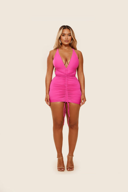 The Waterfall Mini in Fuchsia