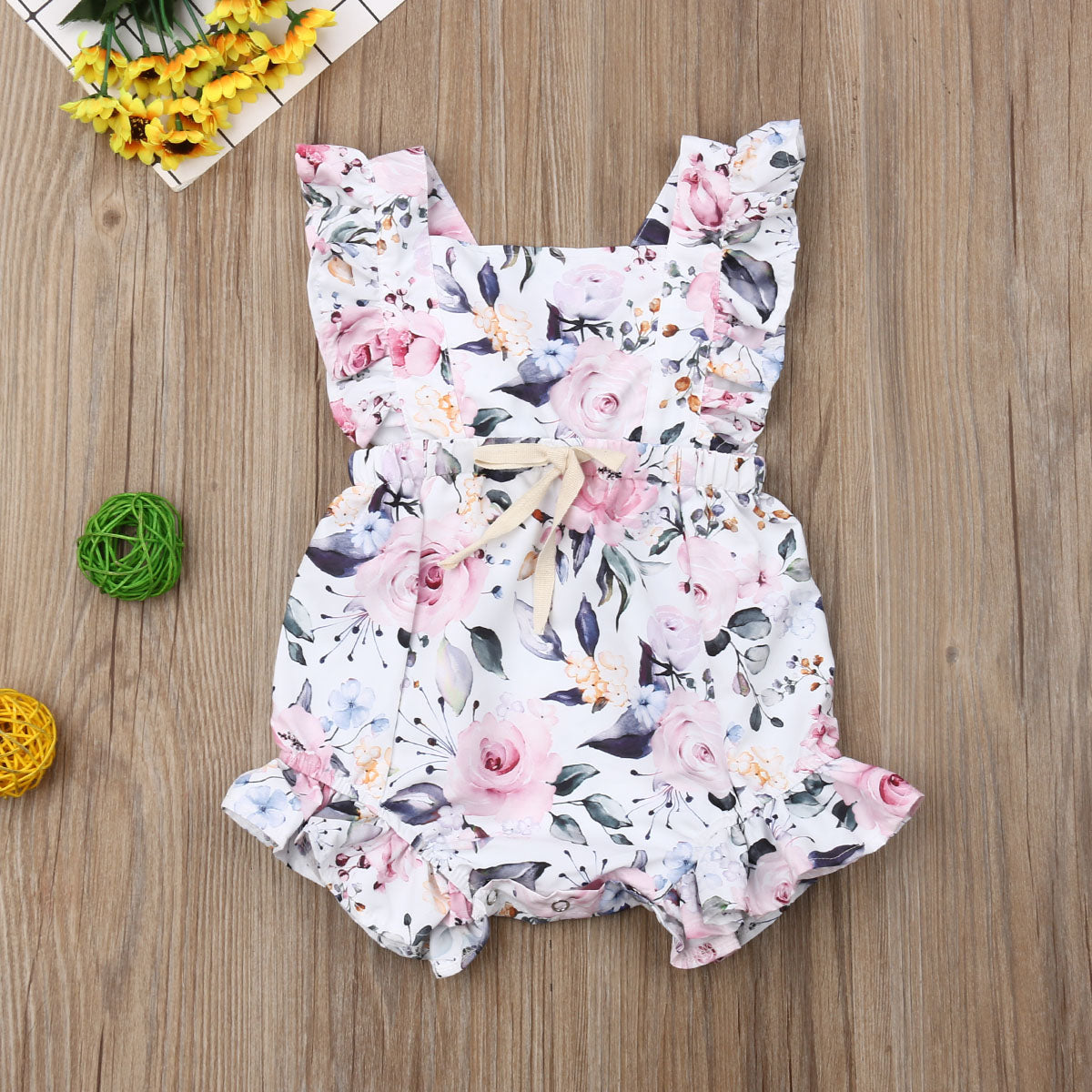 ROSE Ruffle Romper