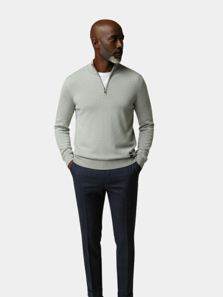 half-zip-knitwear-pullover-sweater-cross-crown